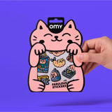 STICKERS - BIG - KITTY van OMY | Kids Conceptstore Le Fanfare