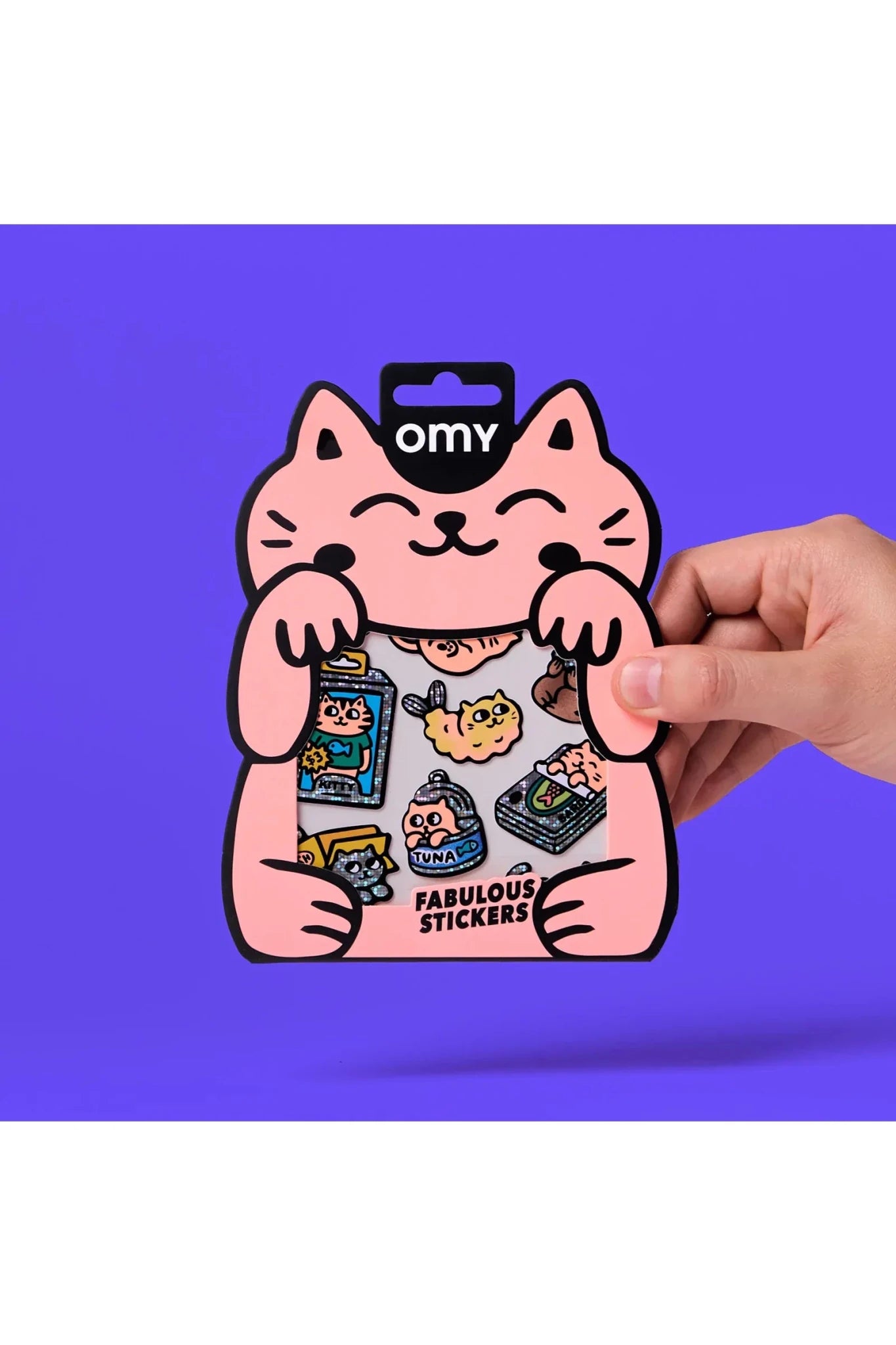 STICKERS - BIG - KITTY van OMY | Kids Conceptstore Le Fanfare