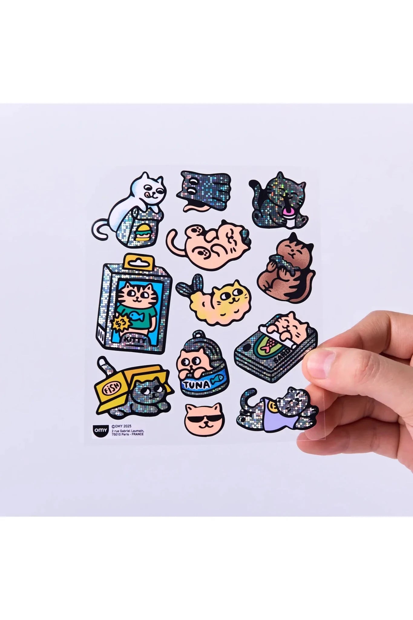 STICKERS - BIG - KITTY van OMY | Kids Conceptstore Le Fanfare