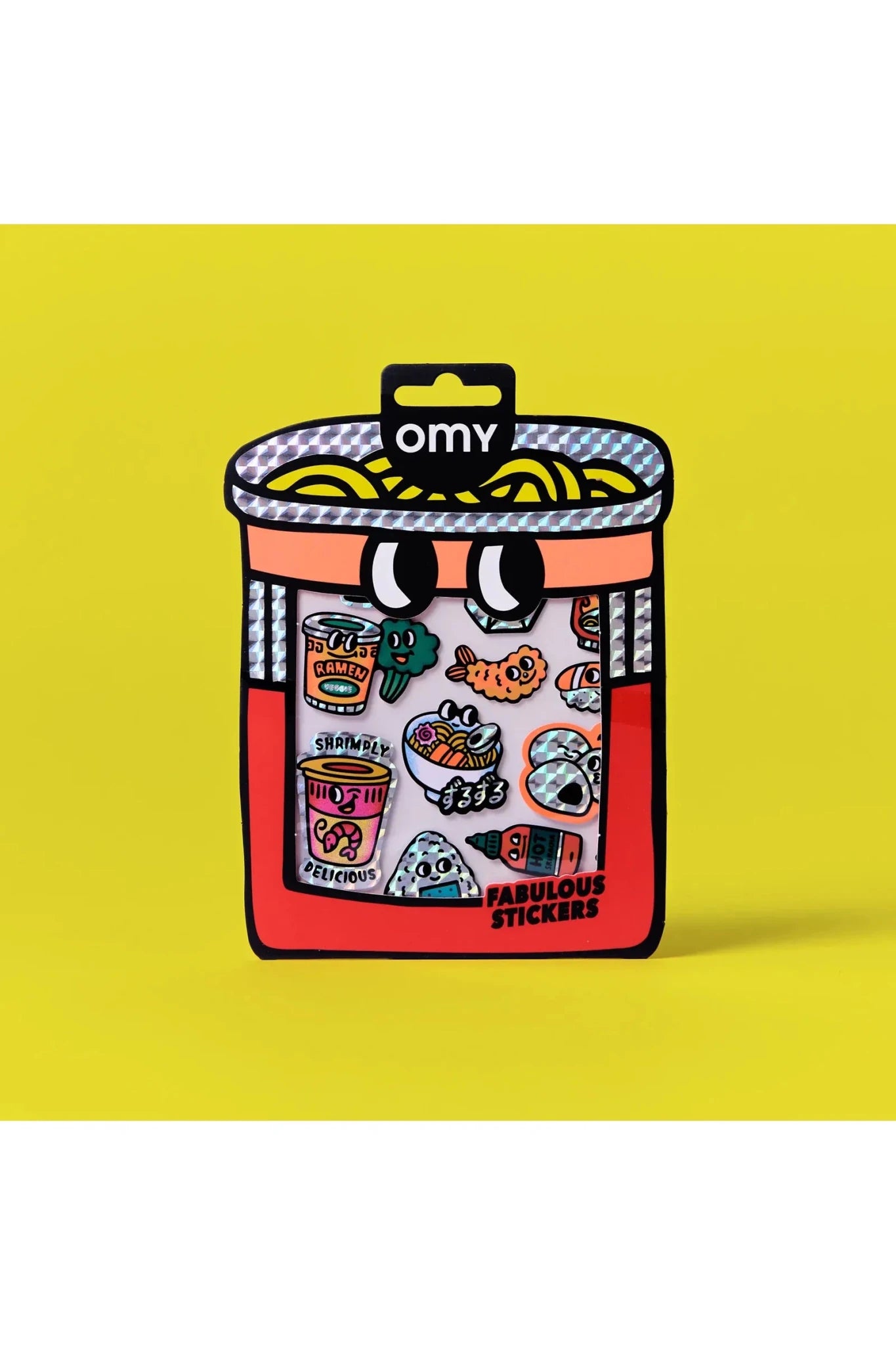 STICKERS - BIG - NOODLE van OMY | Kids Conceptstore Le Fanfare