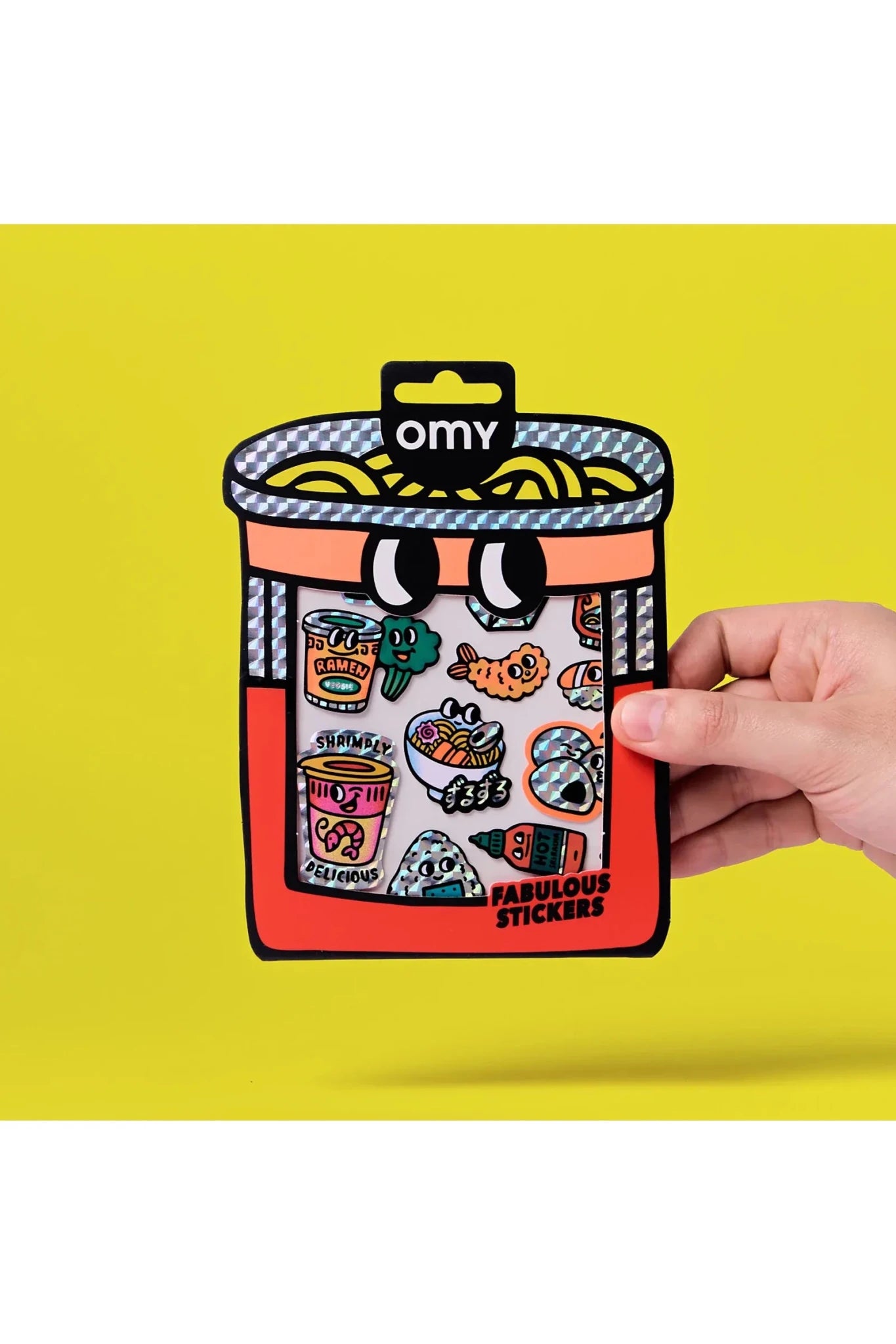 STICKERS - BIG - NOODLE van OMY | Kids Conceptstore Le Fanfare