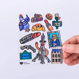 STICKERS - BIG - PARIS van OMY | Kids Conceptstore Le Fanfare