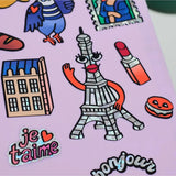 STICKERS - BIG - PARIS van OMY | Kids Conceptstore Le Fanfare