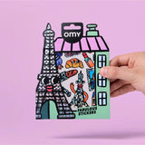 STICKERS - BIG - PARIS van OMY | Kids Conceptstore Le Fanfare