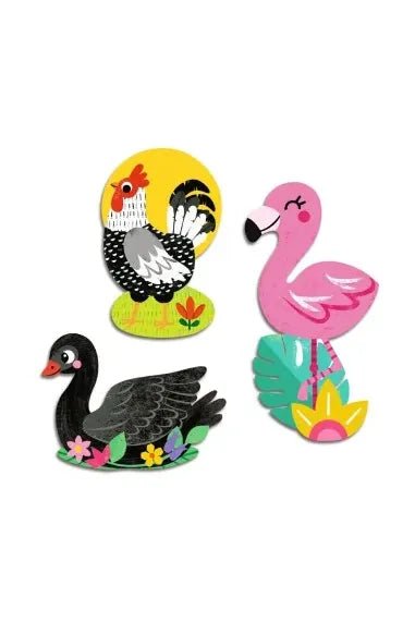 Stickers - Birds van Djeco | Kids Conceptstore Le Fanfare