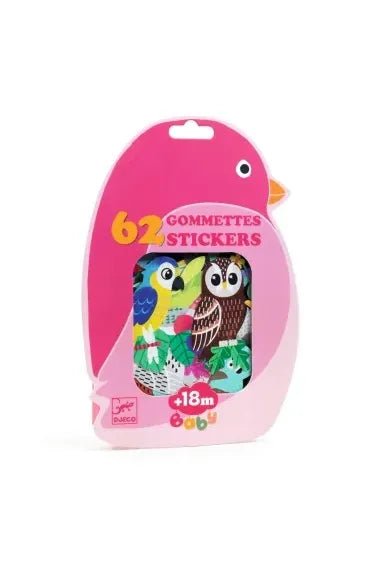 Stickers - Birds van Djeco | Kids Conceptstore Le Fanfare