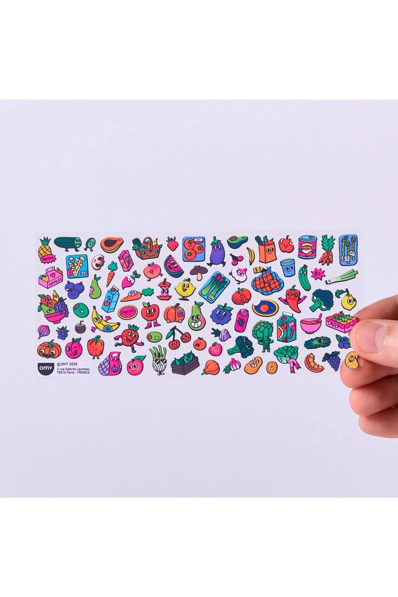 STICKERS - BOUTIQUE - FARMER'S MARKET van OMY | Kids Conceptstore Le Fanfare