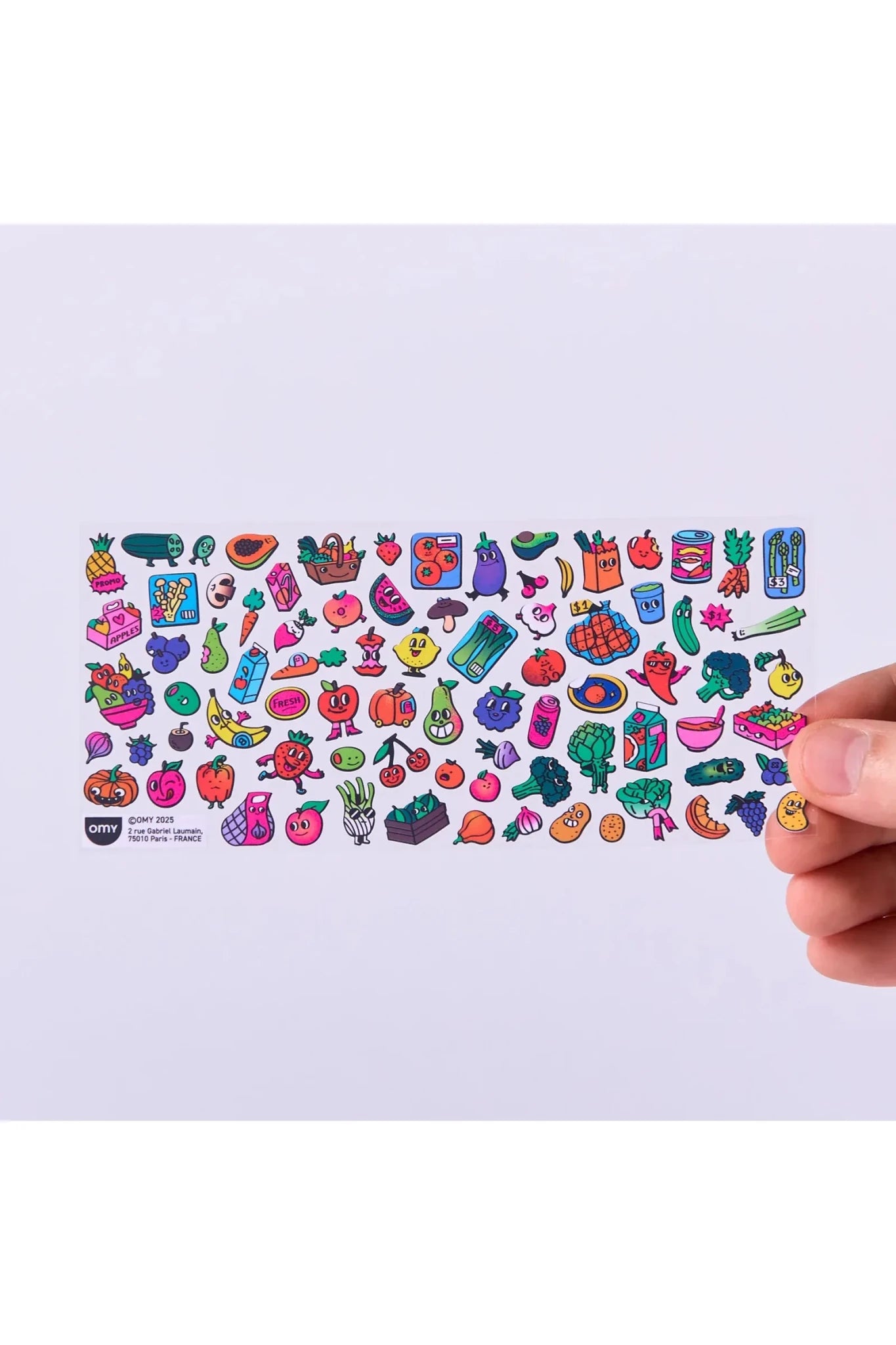 STICKERS - BOUTIQUE - FARMER'S MARKET van OMY | Kids Conceptstore Le Fanfare