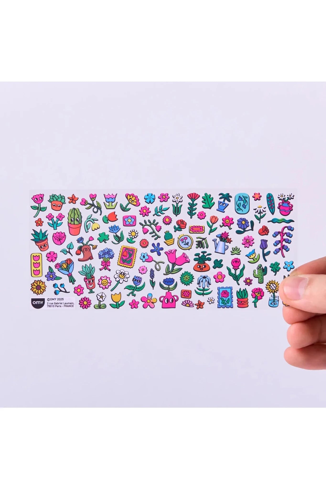 STICKERS - BOUTIQUE - FLOWERS van OMY | Kids Conceptstore Le Fanfare