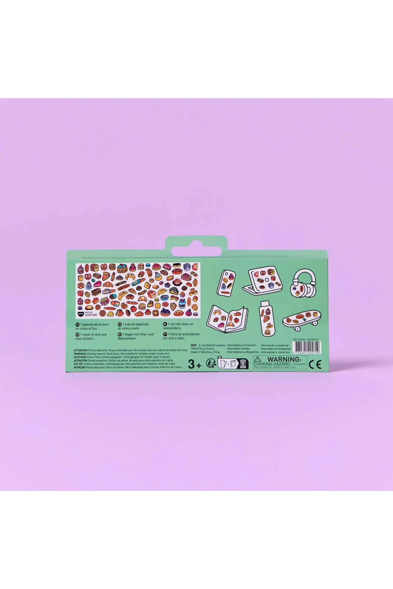 STICKERS - BOUTIQUE - FRENCH BAGUETTE van OMY | Kids Conceptstore Le Fanfare