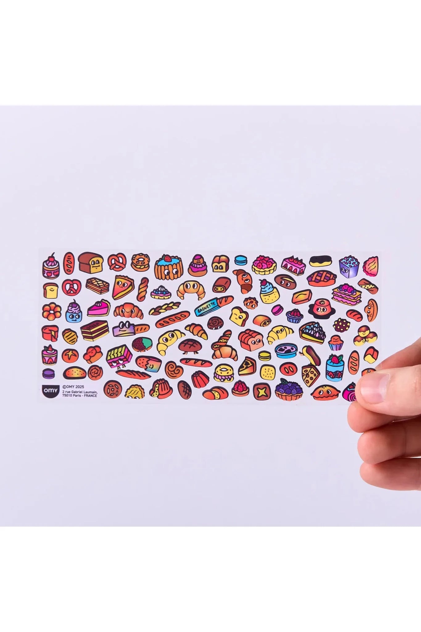 STICKERS - BOUTIQUE - FRENCH BAGUETTE van OMY | Kids Conceptstore Le Fanfare