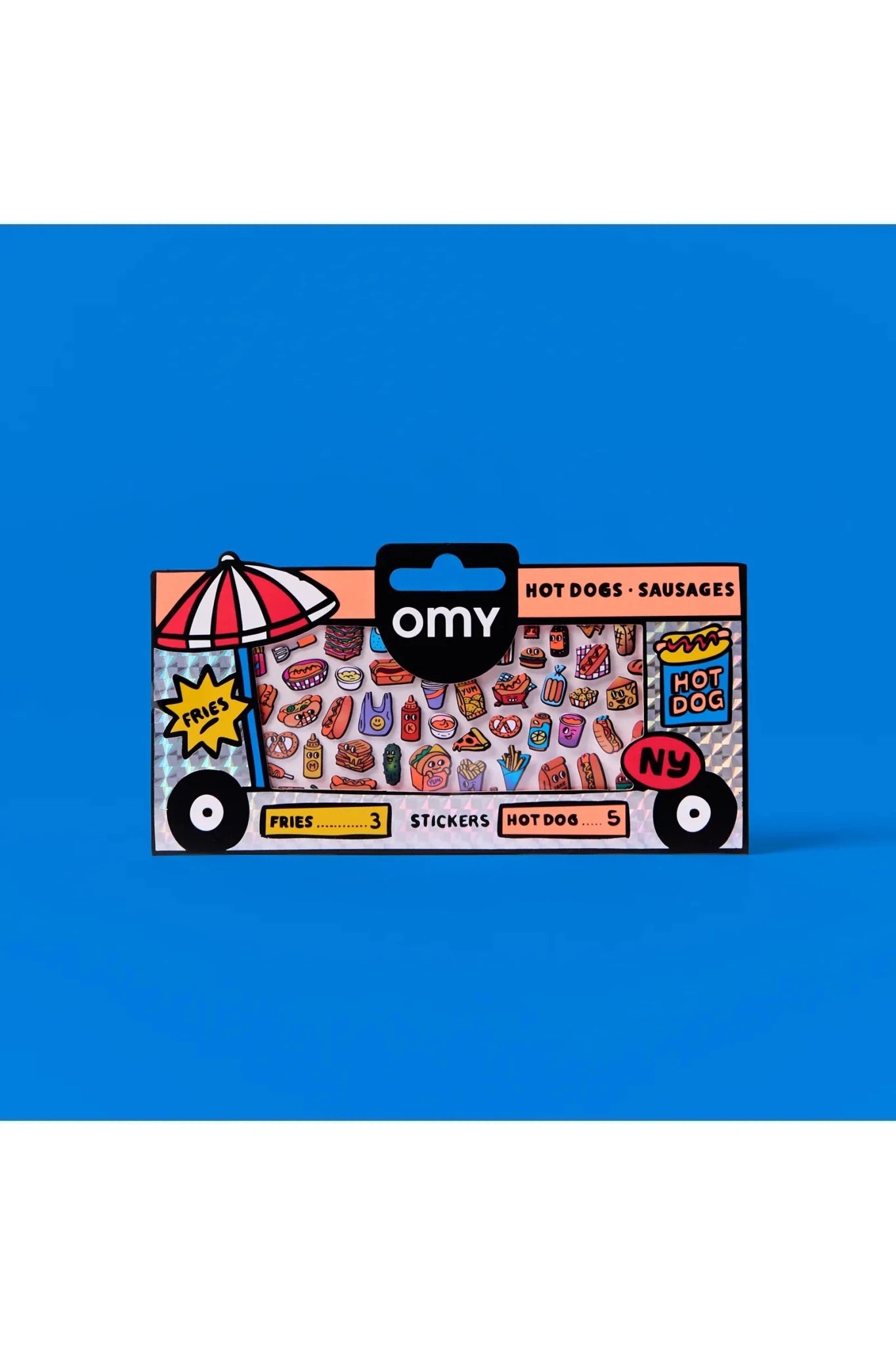 STICKERS - BOUTIQUE - HOT DOGS van OMY | Kids Conceptstore Le Fanfare