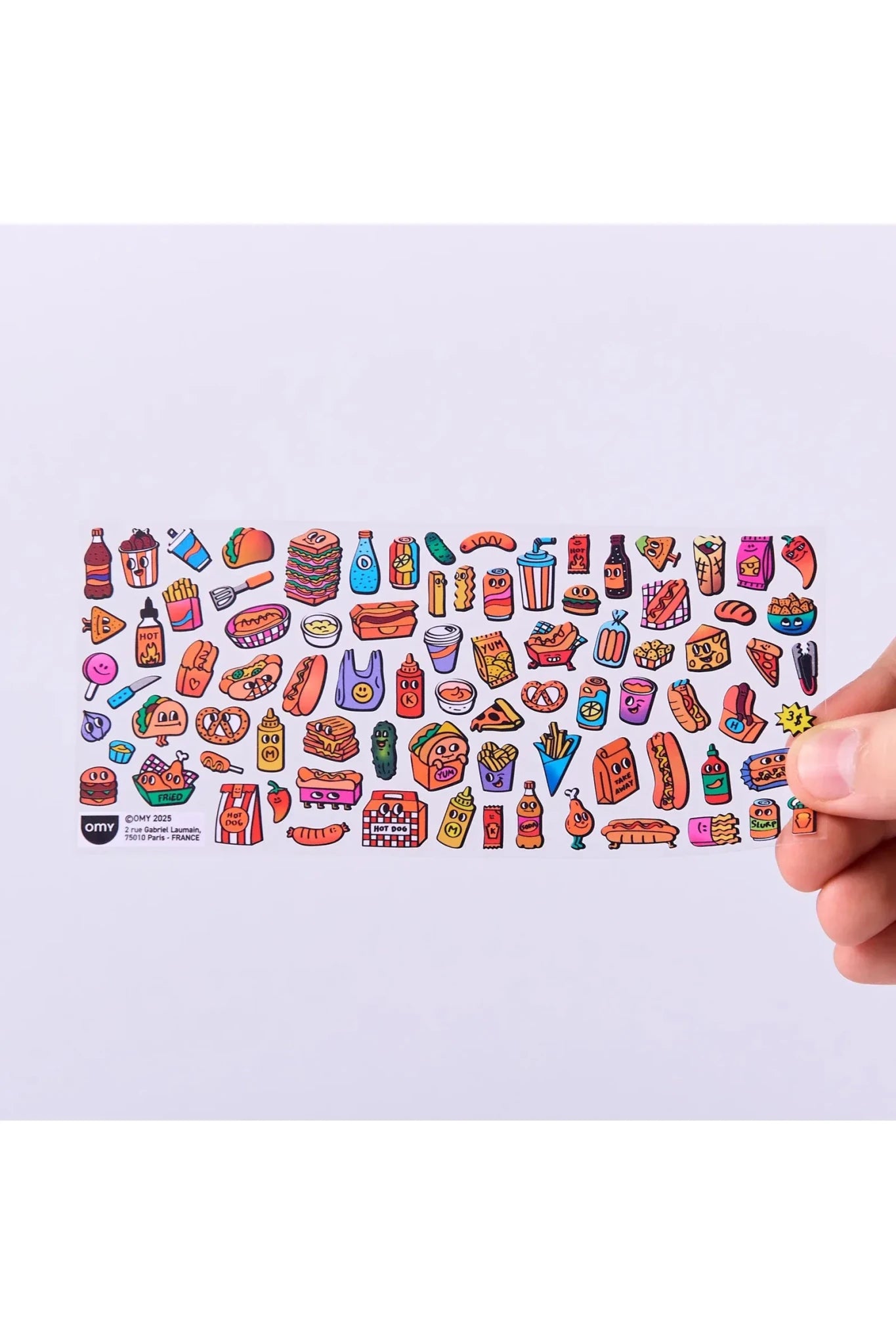 STICKERS - BOUTIQUE - HOT DOGS van OMY | Kids Conceptstore Le Fanfare