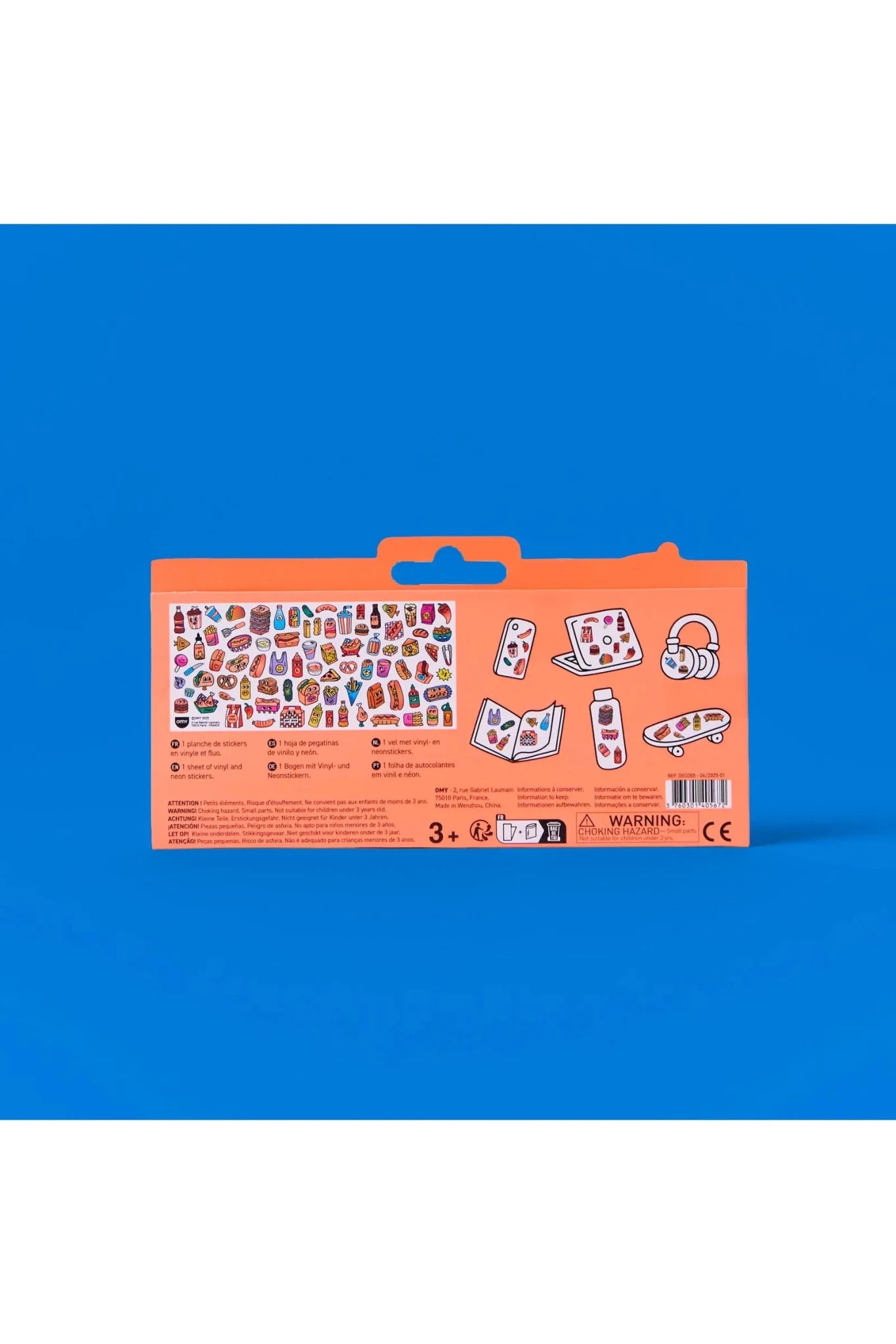 STICKERS - BOUTIQUE - HOT DOGS van OMY | Kids Conceptstore Le Fanfare