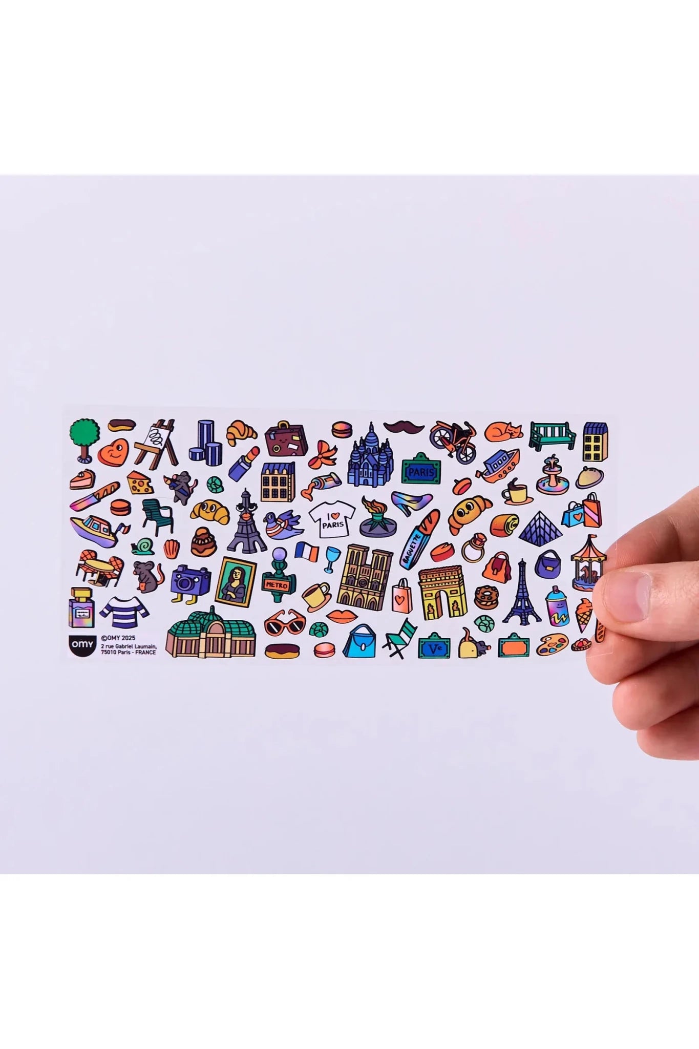 STICKERS - BOUTIQUE - PARIS van OMY | Kids Conceptstore Le Fanfare