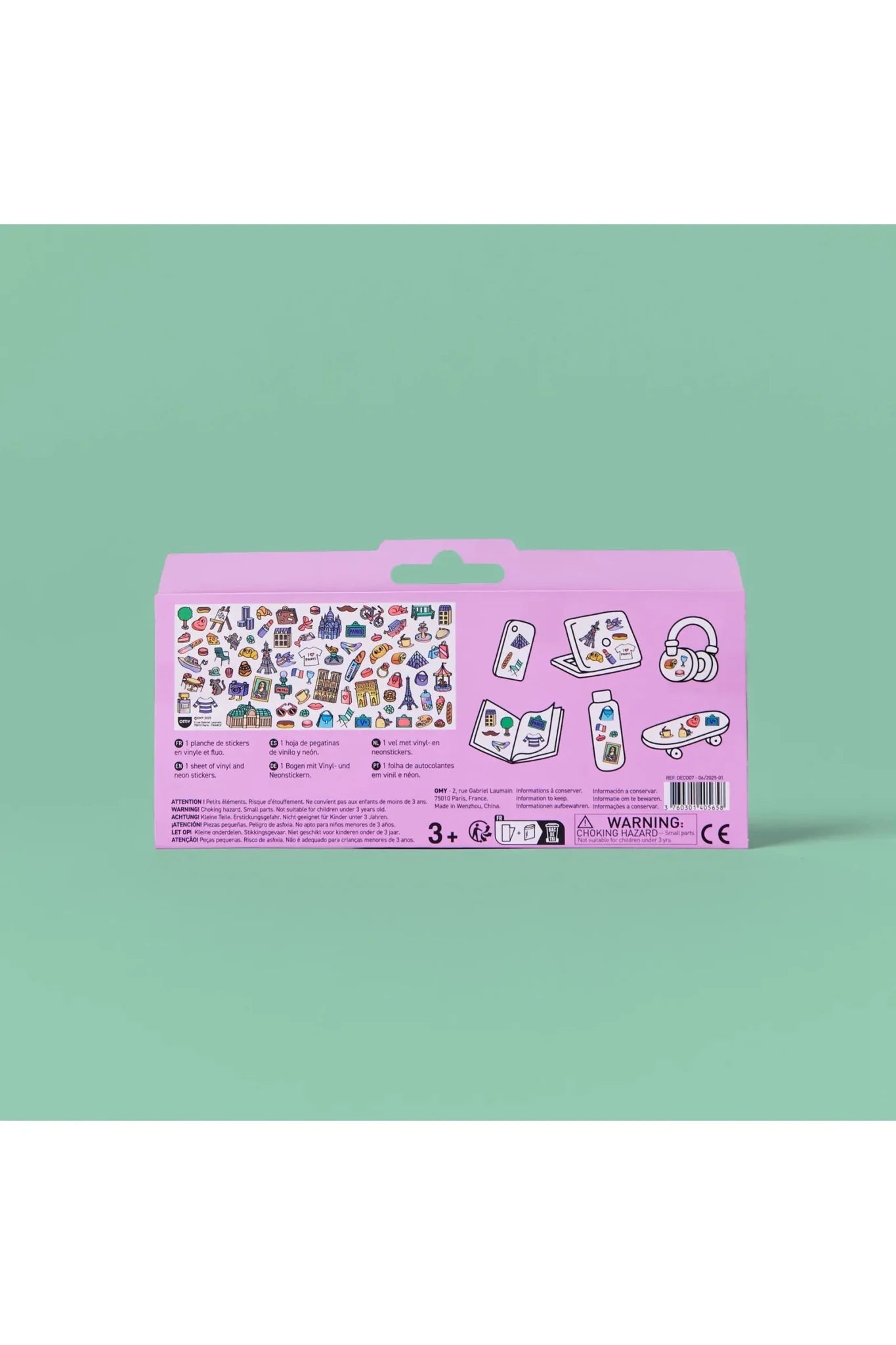 STICKERS - BOUTIQUE - PARIS van OMY | Kids Conceptstore Le Fanfare