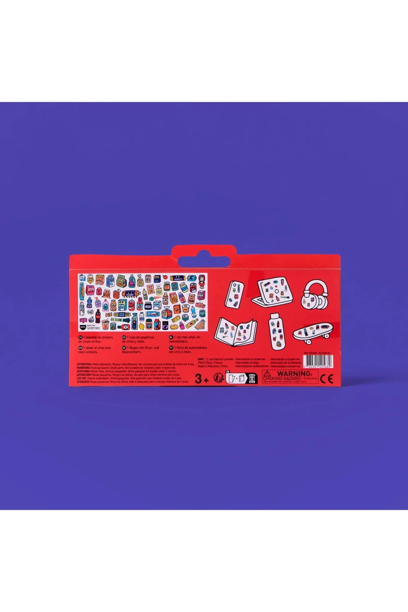 STICKERS - BOUTIQUE - SUPER MARKET van OMY | Kids Conceptstore Le Fanfare
