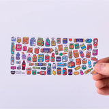 STICKERS - BOUTIQUE - SUPER MARKET van OMY | Kids Conceptstore Le Fanfare