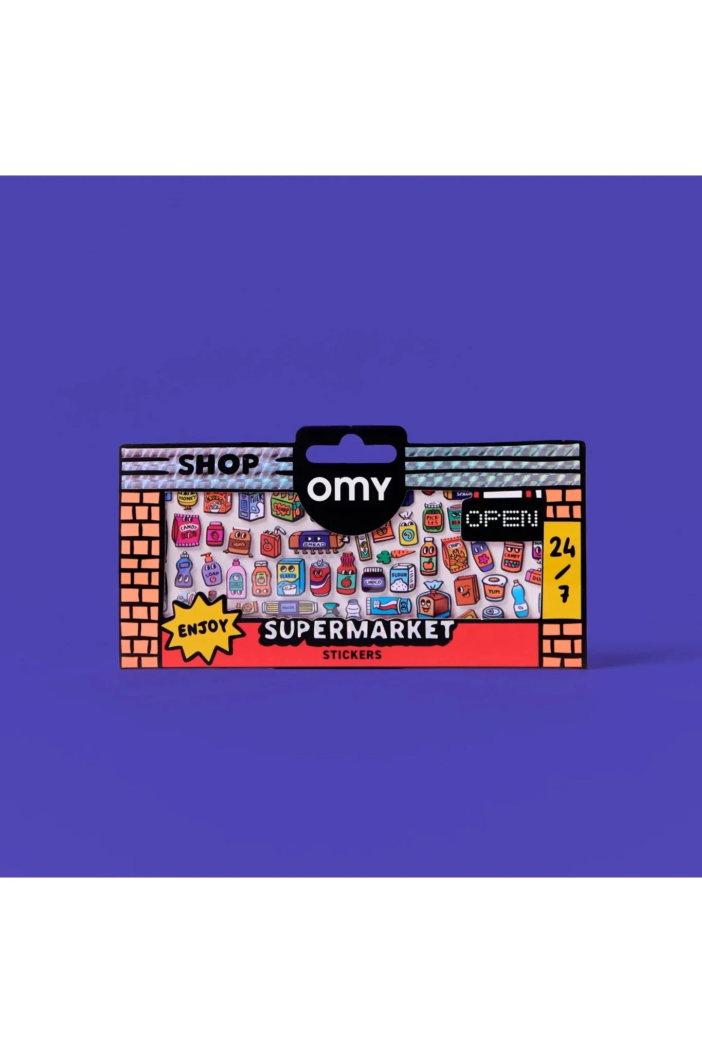 STICKERS - BOUTIQUE - SUPER MARKET van OMY | Kids Conceptstore Le Fanfare