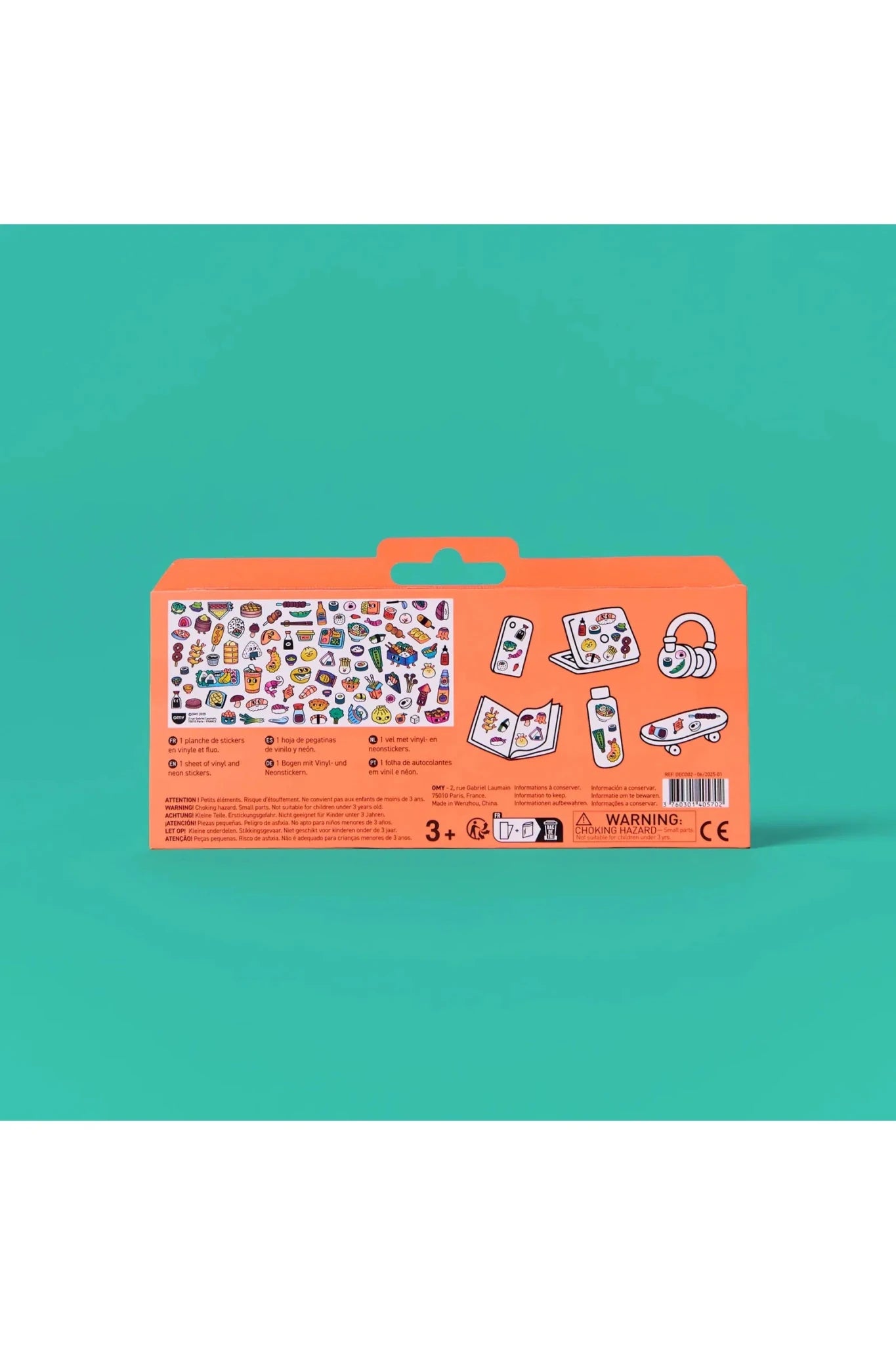 STICKERS - BOUTIQUE - SUSHI SHOP van OMY | Kids Conceptstore Le Fanfare