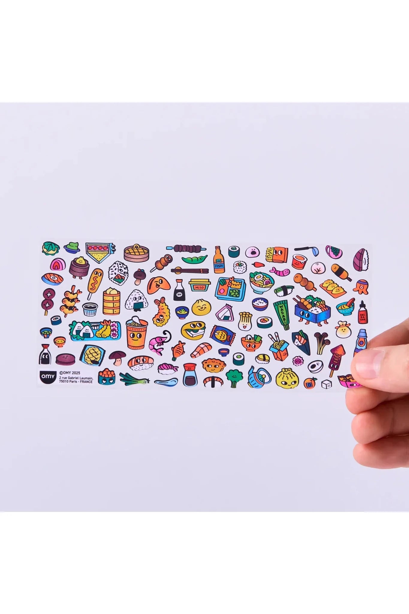 STICKERS - BOUTIQUE - SUSHI SHOP van OMY | Kids Conceptstore Le Fanfare