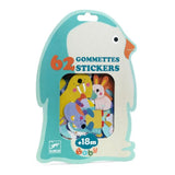 Stickers - Ice field animals van Djeco | Kids Conceptstore Le Fanfare