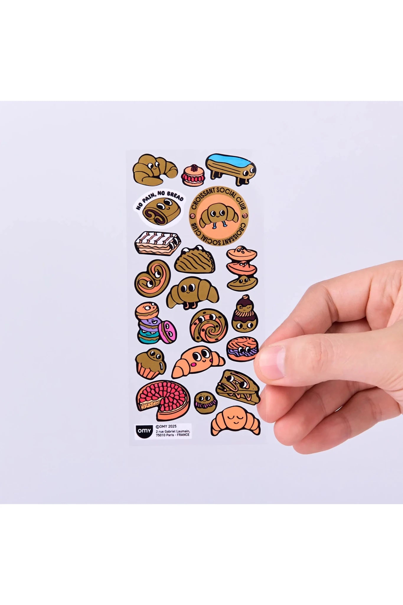 STICKERS - ICONIC - CROISSANT van OMY | Kids Conceptstore Le Fanfare