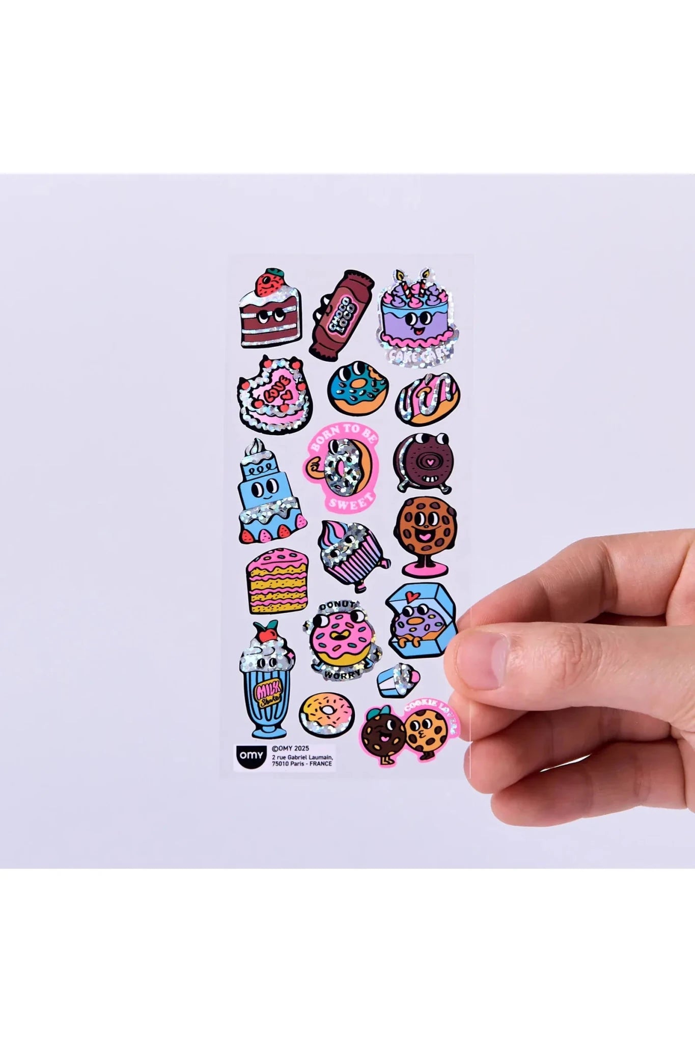 STICKERS - ICONIC - DONUTS van OMY | Kids Conceptstore Le Fanfare