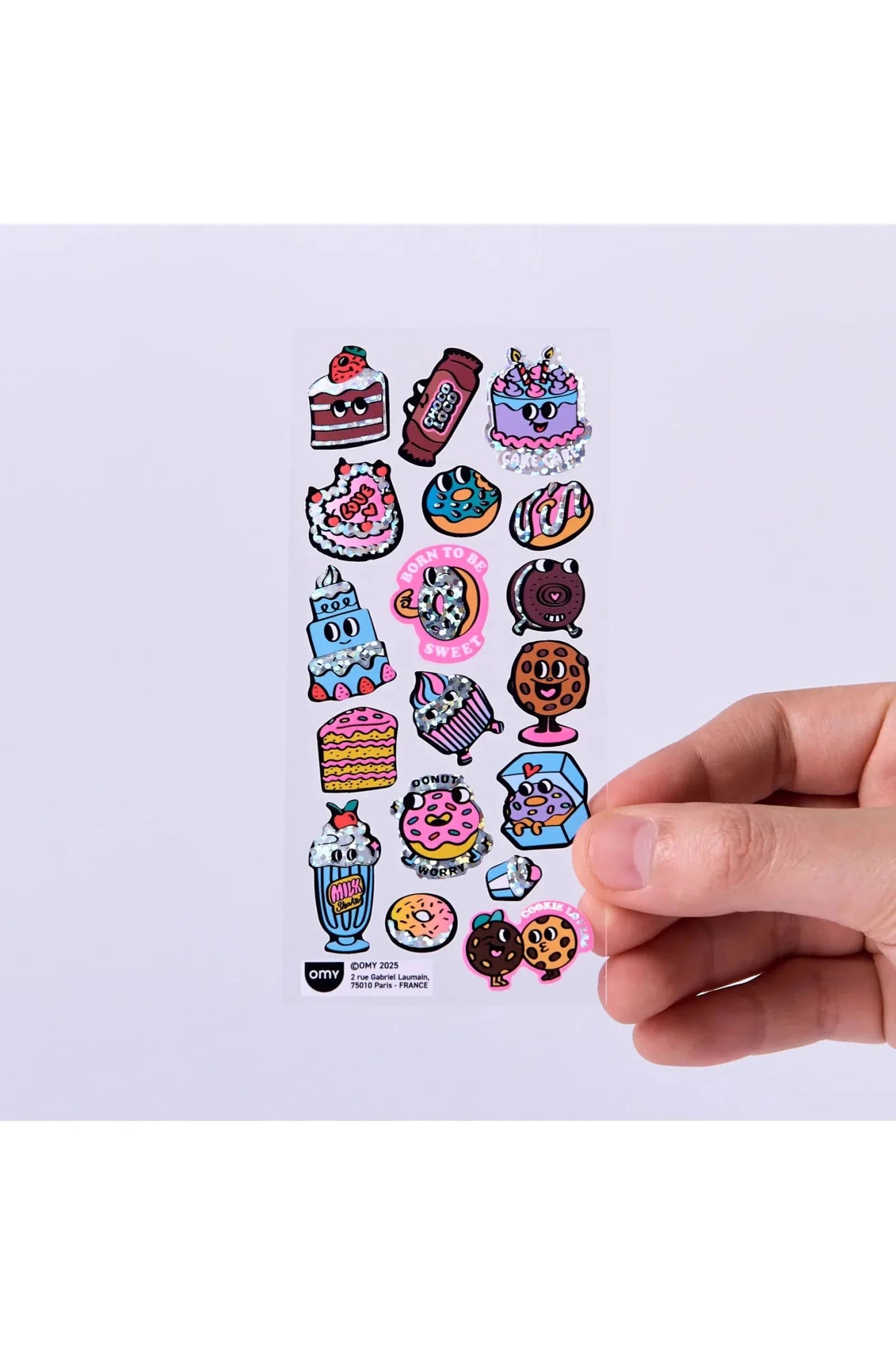 STICKERS - ICONIC - DONUTS van OMY | Kids Conceptstore Le Fanfare