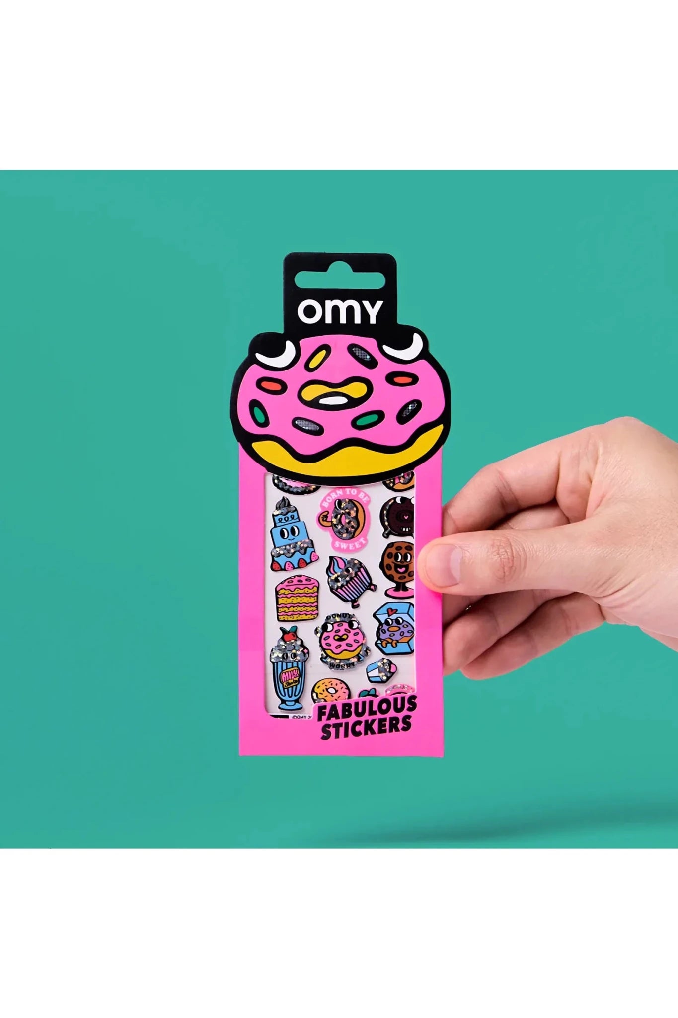 STICKERS - ICONIC - DONUTS van OMY | Kids Conceptstore Le Fanfare