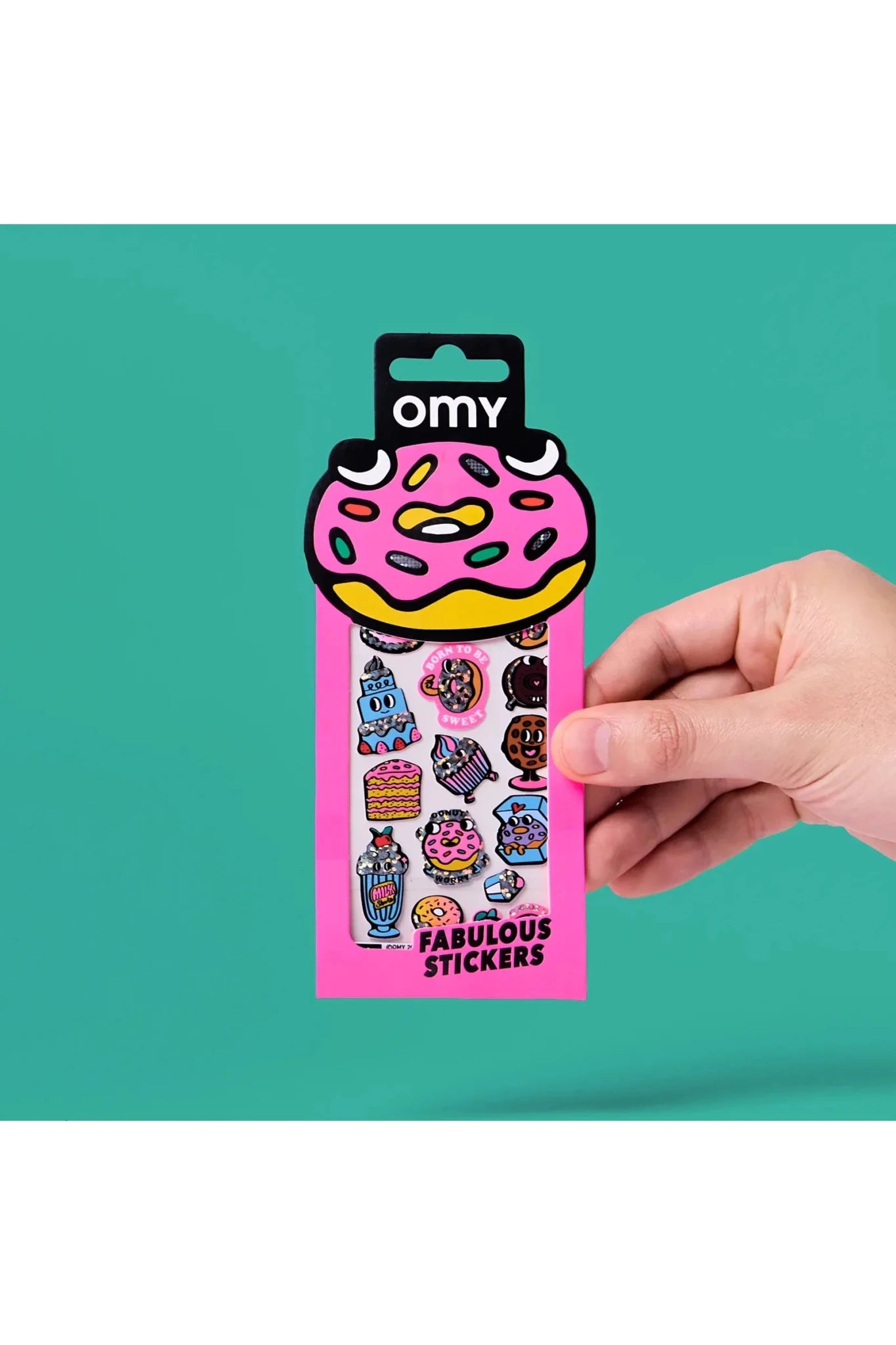 STICKERS - ICONIC - DONUTS van OMY | Kids Conceptstore Le Fanfare