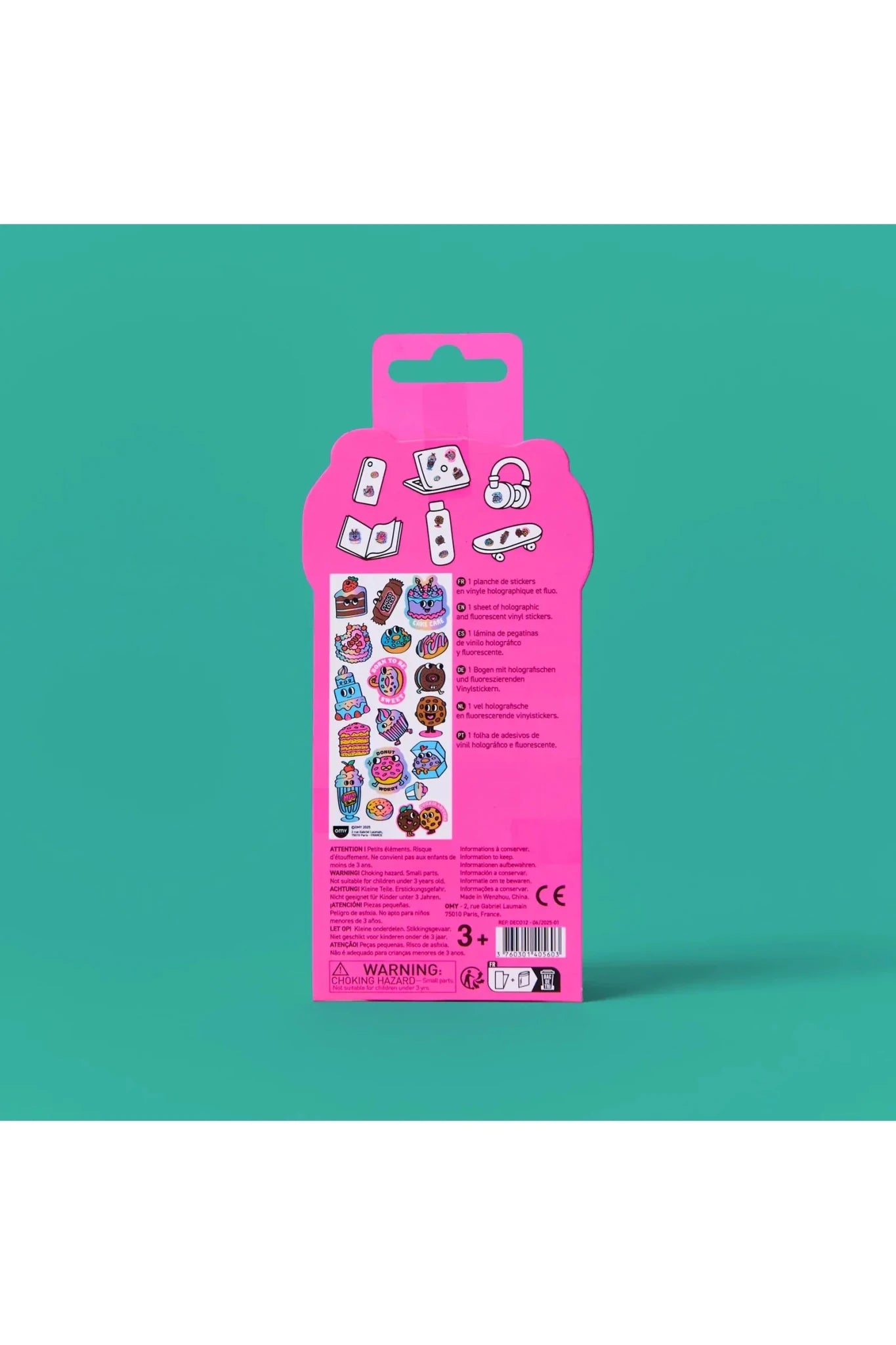 STICKERS - ICONIC - DONUTS van OMY | Kids Conceptstore Le Fanfare