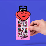STICKERS - ICONIC - LOVE van OMY | Kids Conceptstore Le Fanfare