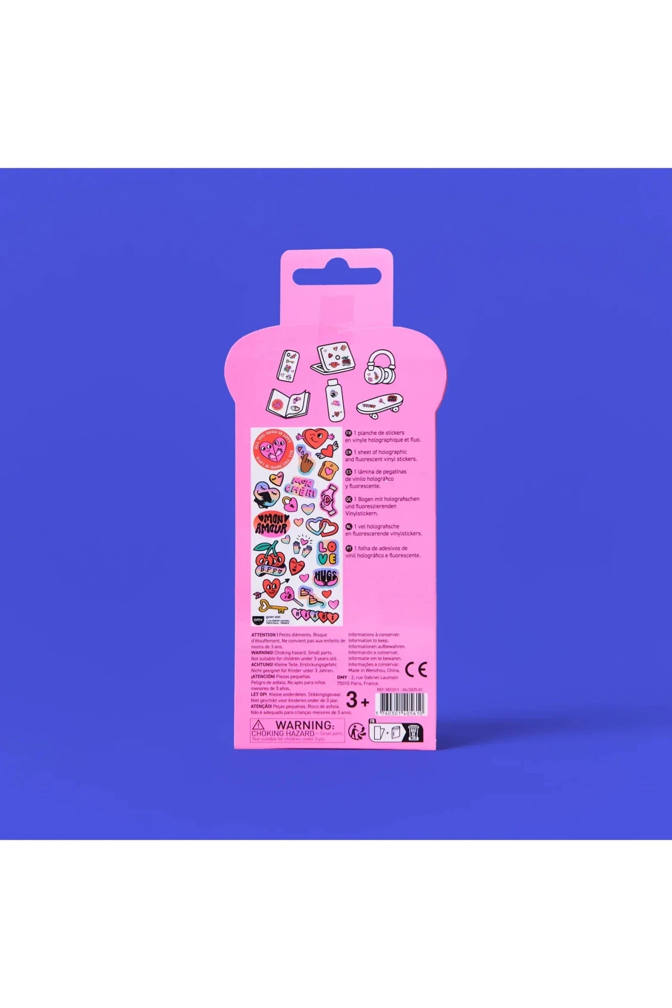 STICKERS - ICONIC - LOVE van OMY | Kids Conceptstore Le Fanfare