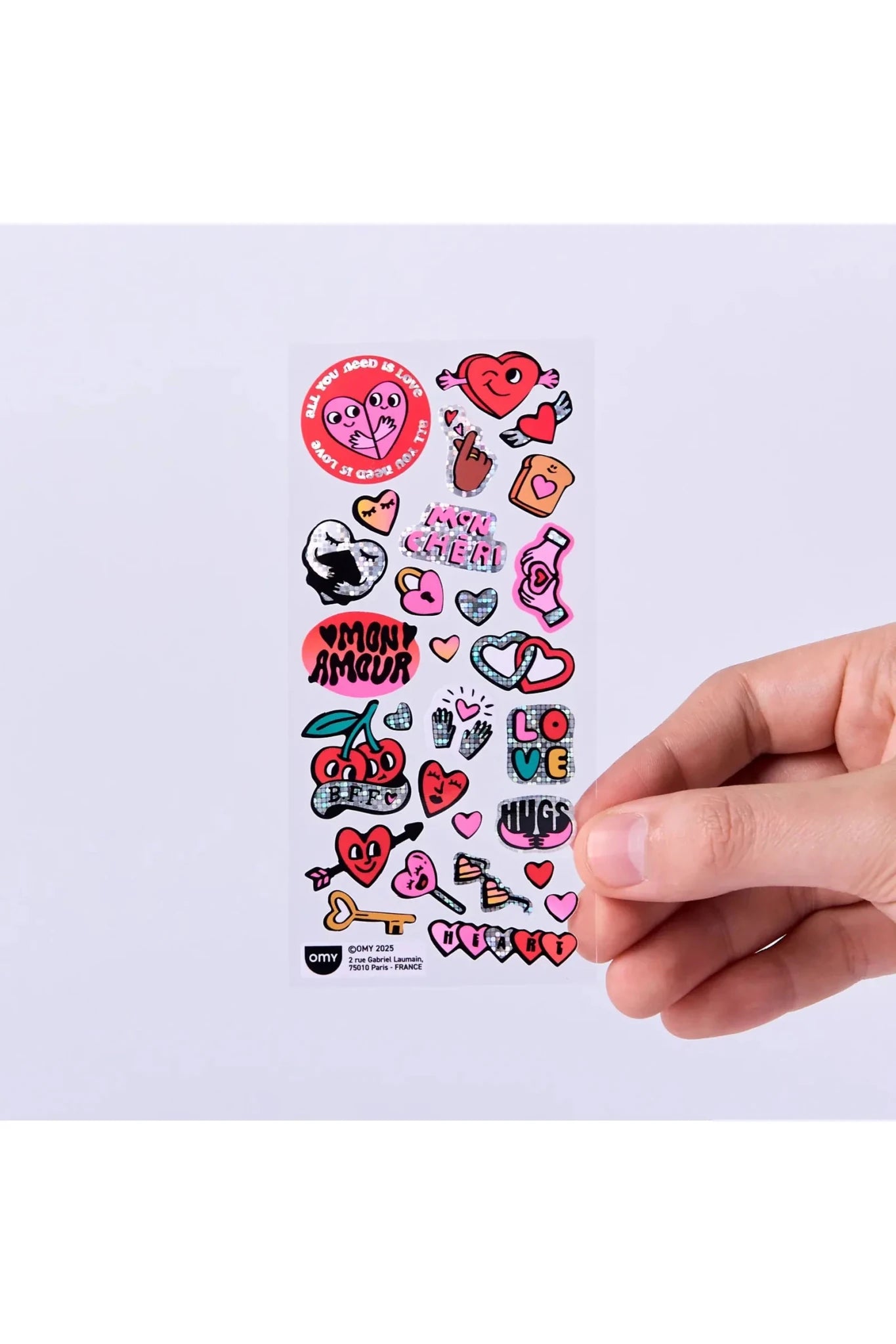 STICKERS - ICONIC - LOVE van OMY | Kids Conceptstore Le Fanfare