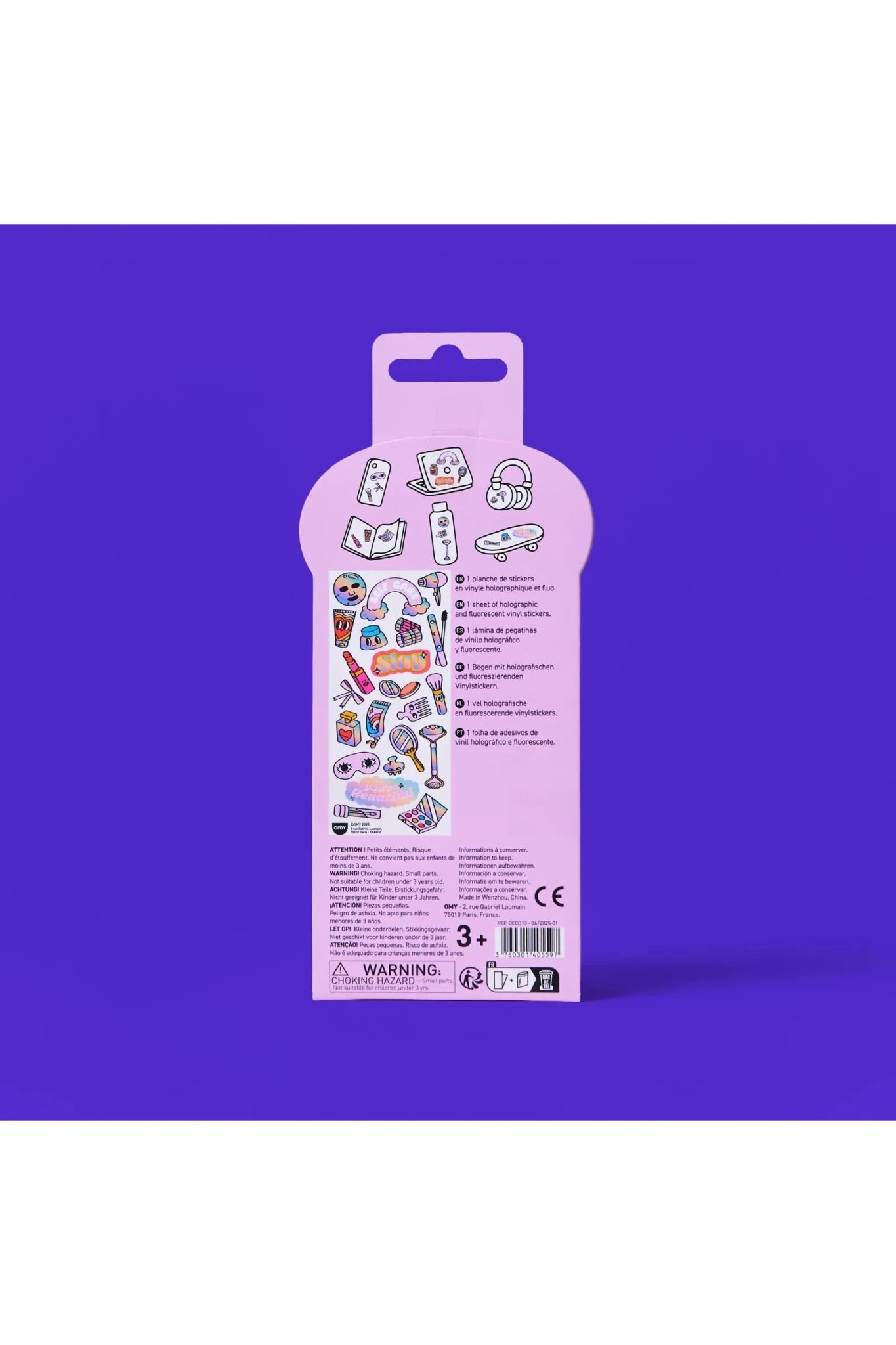 STICKERS - ICONIC - MAKE UP van OMY | Kids Conceptstore Le Fanfare