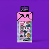 STICKERS - ICONIC - MESSAGES van OMY | Kids Conceptstore Le Fanfare