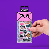 STICKERS - ICONIC - MESSAGES van OMY | Kids Conceptstore Le Fanfare