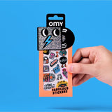 STICKERS - ICONIC - MUSIC van OMY | Kids Conceptstore Le Fanfare