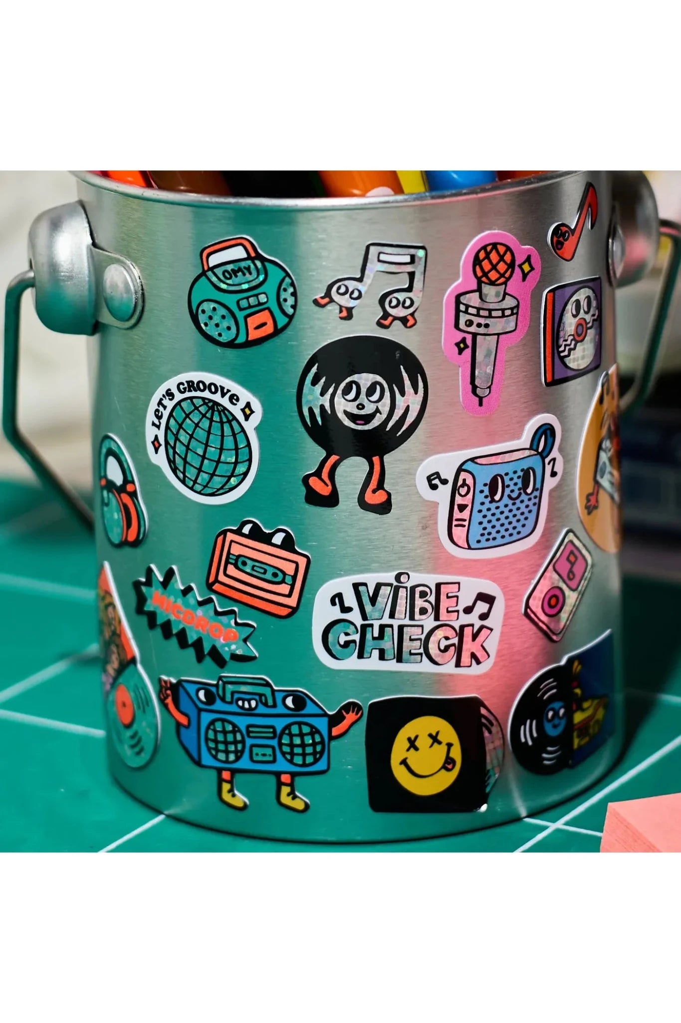 STICKERS - ICONIC - MUSIC van OMY | Kids Conceptstore Le Fanfare