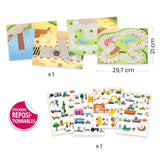 Stickers om rechtop te zetten - Voertuigen