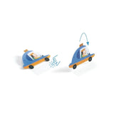 Stickers om rechtop te zetten - Voertuigen van Djeco | Kids Conceptstore Le Fanfare
