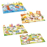 Stickers om rechtop te zetten - Voertuigen van Djeco | Kids Conceptstore Le Fanfare