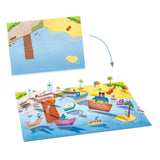 Stickers om rechtop te zetten - Voertuigen van Djeco | Kids Conceptstore Le Fanfare