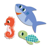 Stickers - Sea animals van Djeco | Kids Conceptstore Le Fanfare