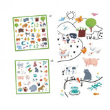 Stickerset Werelddieren van Djeco | Kids Conceptstore Le Fanfare