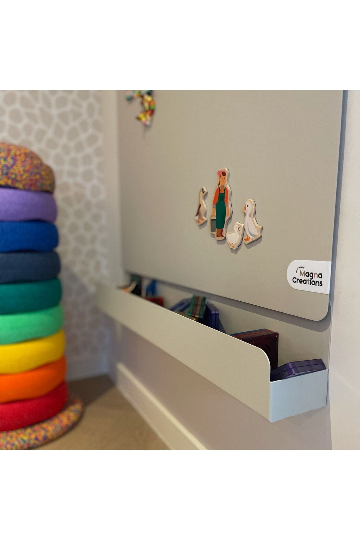 Storage box L - Mushroom van Magna Creations | Kids Conceptstore Le Fanfare