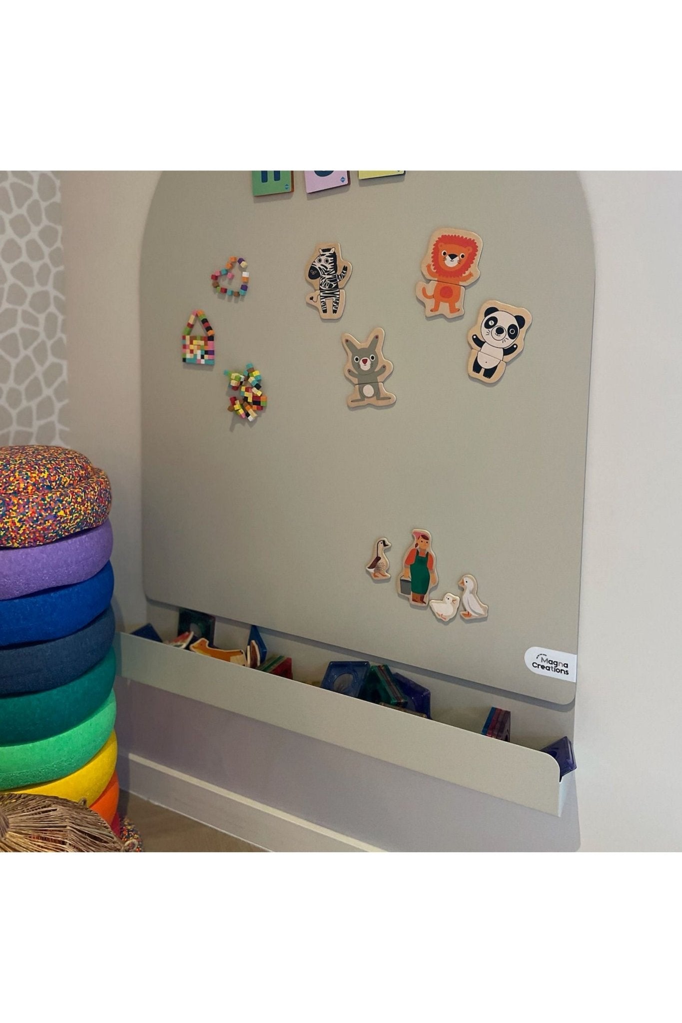 Storage box L - Mushroom van Magna Creations | Kids Conceptstore Le Fanfare