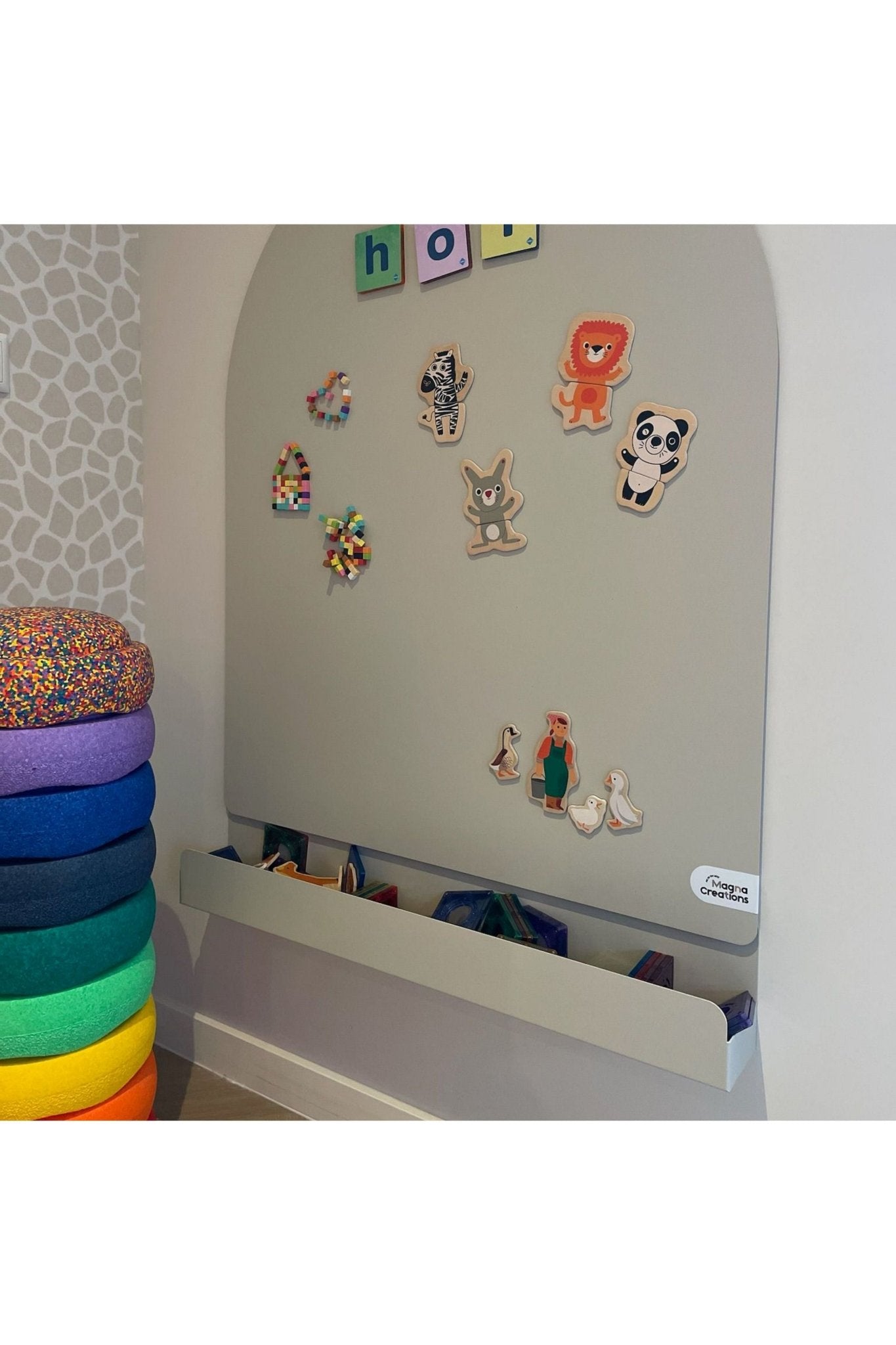 Storage box L - Mushroom van Magna Creations | Kids Conceptstore Le Fanfare