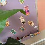 Storage box L - Paars